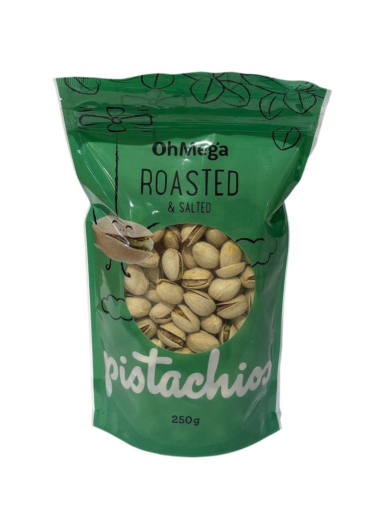 OhMega - Roasted Pistachios (250g)