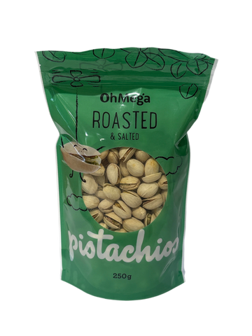 OhMega - Roasted Pistachios (250g)