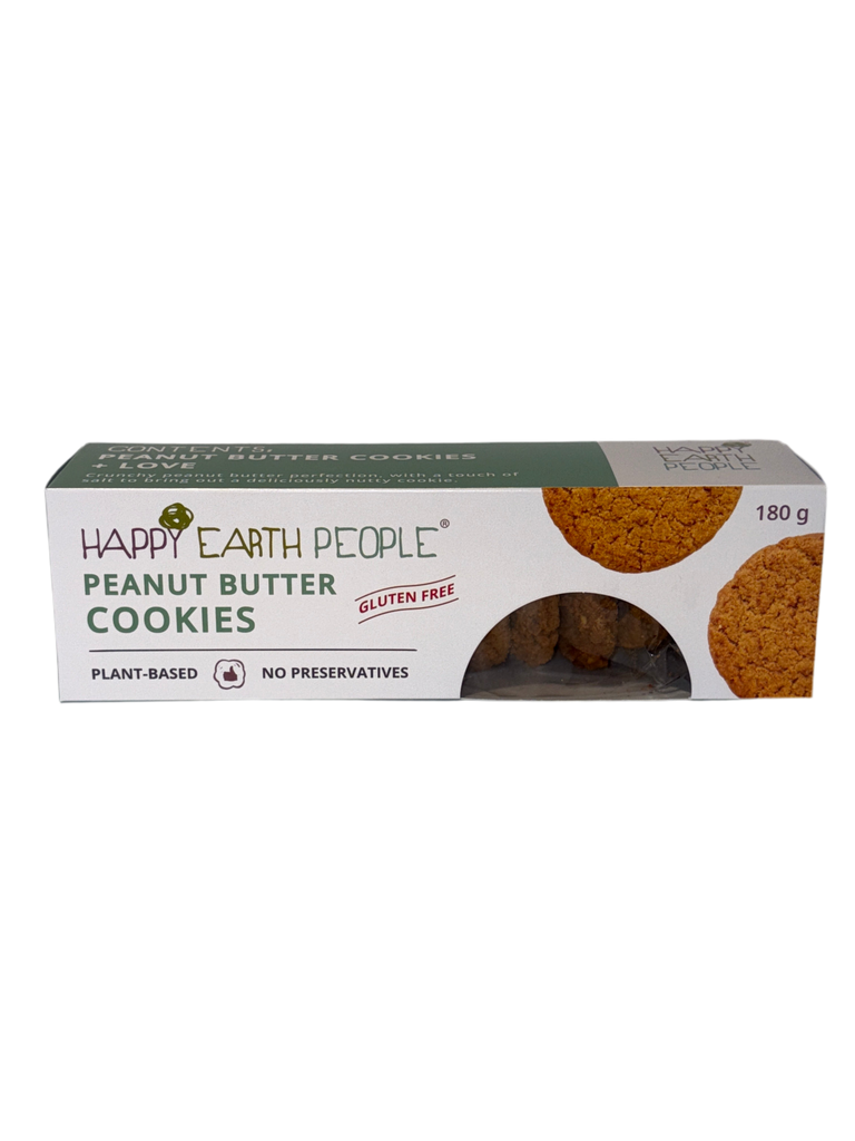 Happy Earth People - Peanut Butter Cookies (180g)