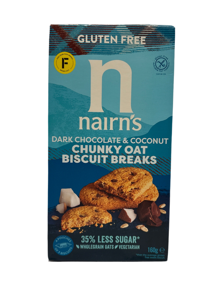 Nairn's - Gluten Free Choc & Coconut Chunky Biscuit (160g)