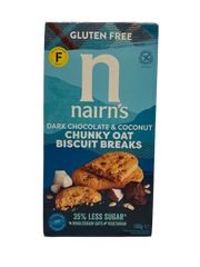 Nairn's - Gluten Free Choc & Coconut Chunky Biscuit (160g)