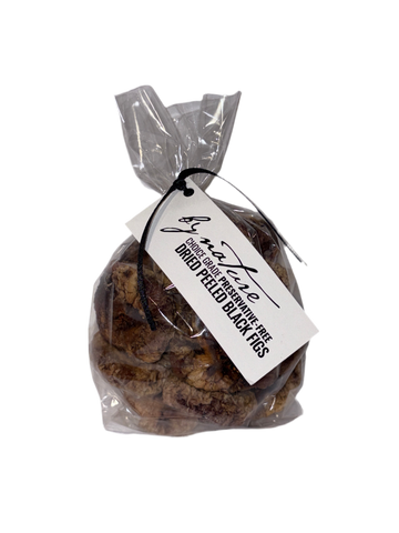By Nature - Sulphur-Free Dried Black  peeledFigs (150g)