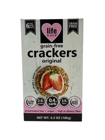 Life Bake - Grain-Free Original Crackers (180g)