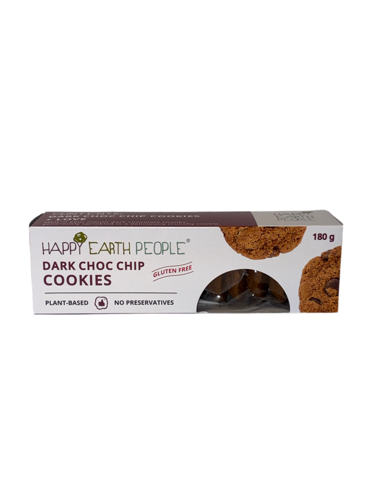 Happy Earth People -Dark Choc Chip Cookies (180g)