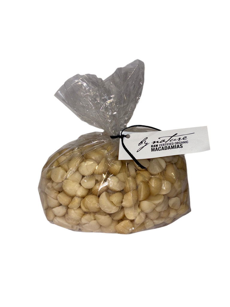 By Nature - Organic Raw Macadamia Nuts (500g)
