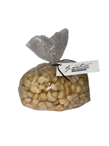 By Nature - Organic Raw Macadamia Nuts (500g)