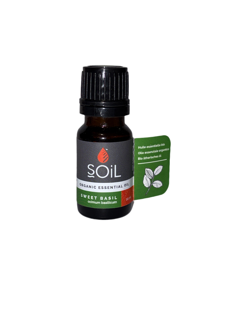 SOil - Organic Sweet Basil Essential Oil (10ml)