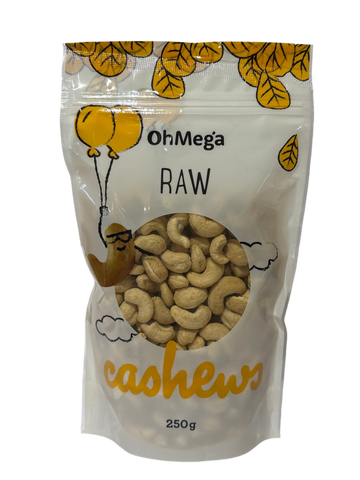 OhMega - Raw Cashews (250g)