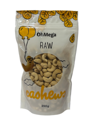 OhMega - Raw Cashews (250g)