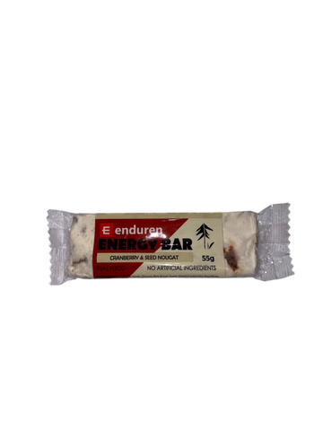 Enduren - Cranberry and Seed Nougat Energy Bar