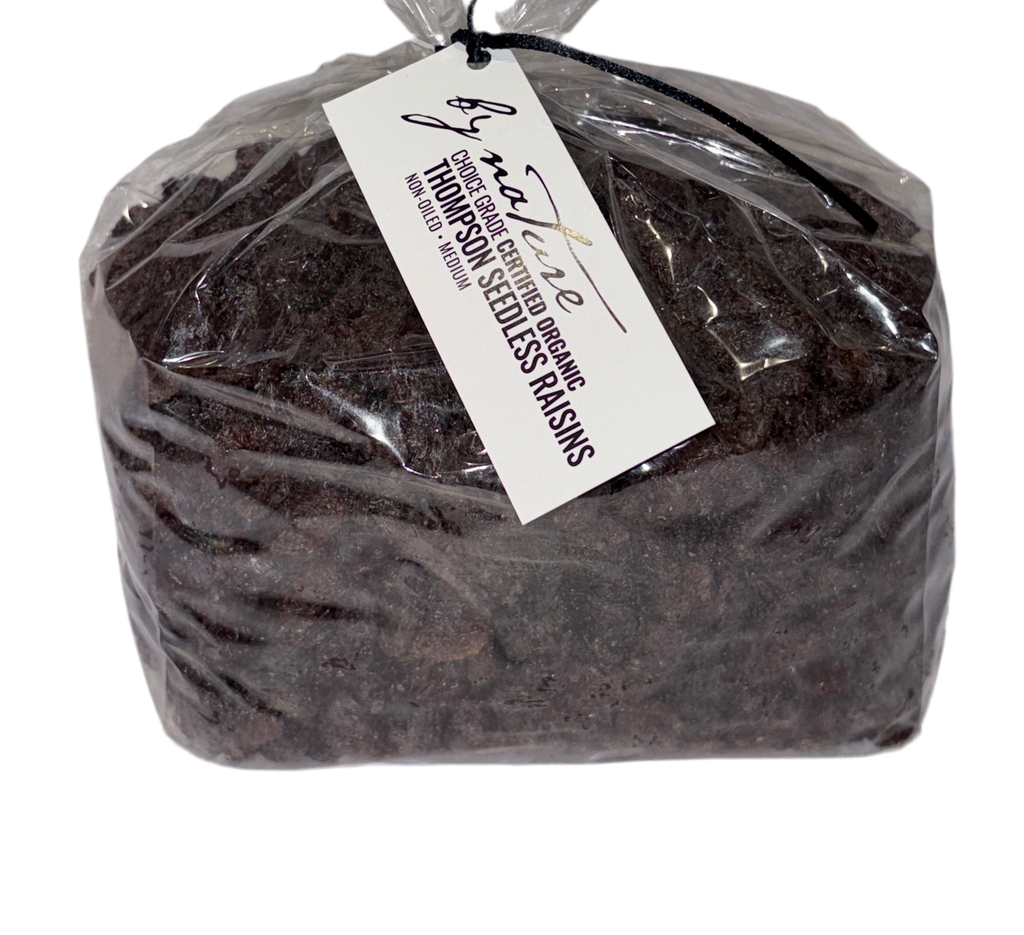 By Nature - Organic Non-Oiled Seedless Raisins (1kg)