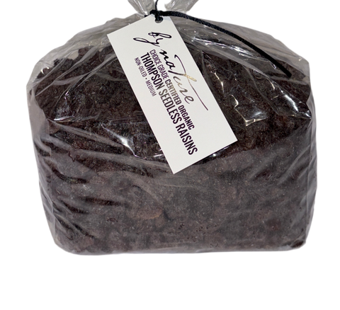 By Nature - Organic Non-Oiled Seedless Raisins (1kg)