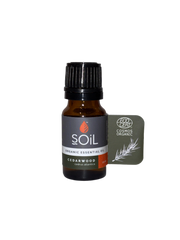SOil - Organic Cedarwood Essential Oil (10ml)