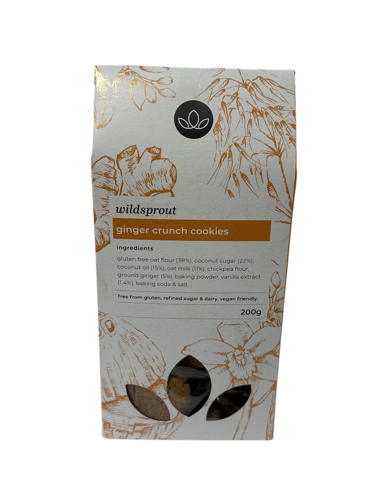 Wildsprout - Ginger Crunch Cookies (200g)