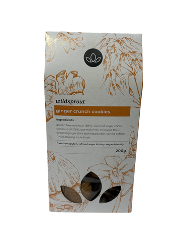 Wildsprout - Ginger Crunch Cookies (200g)