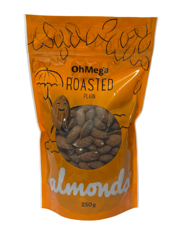 OhMega - Roasted Almonds (250g)