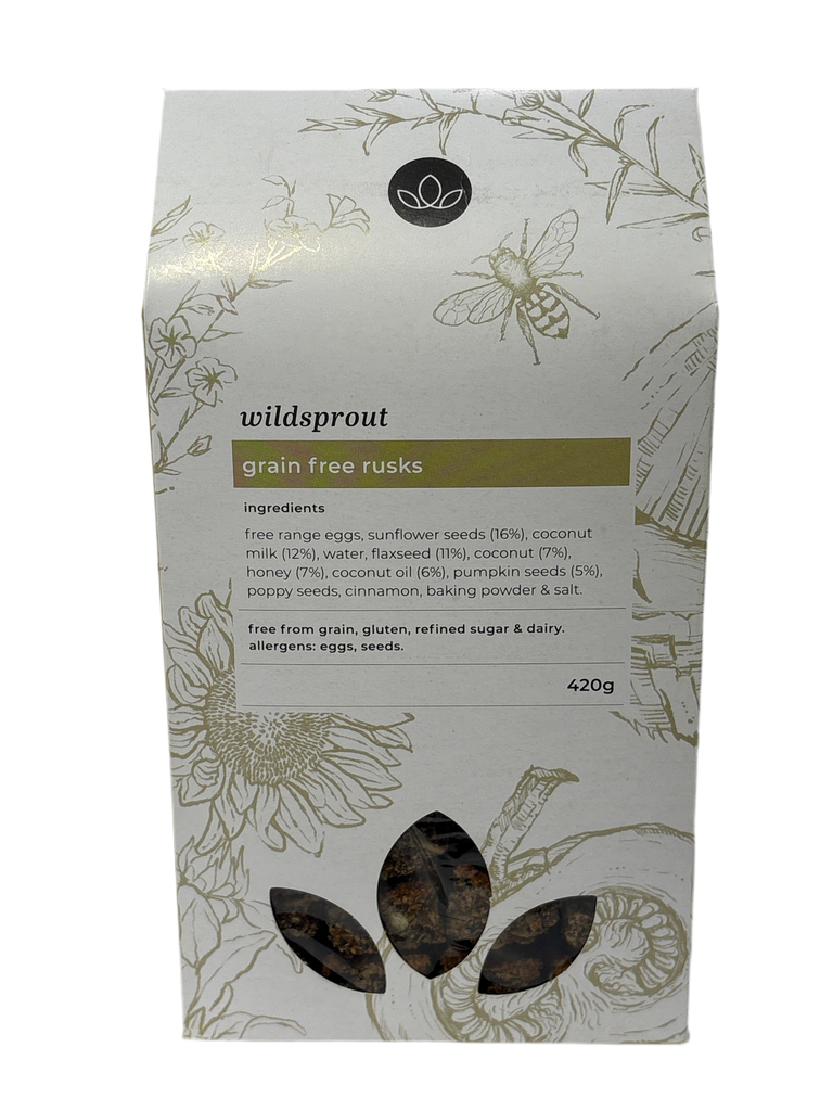 Wildsprout - Grain-Free Rusks (420g)