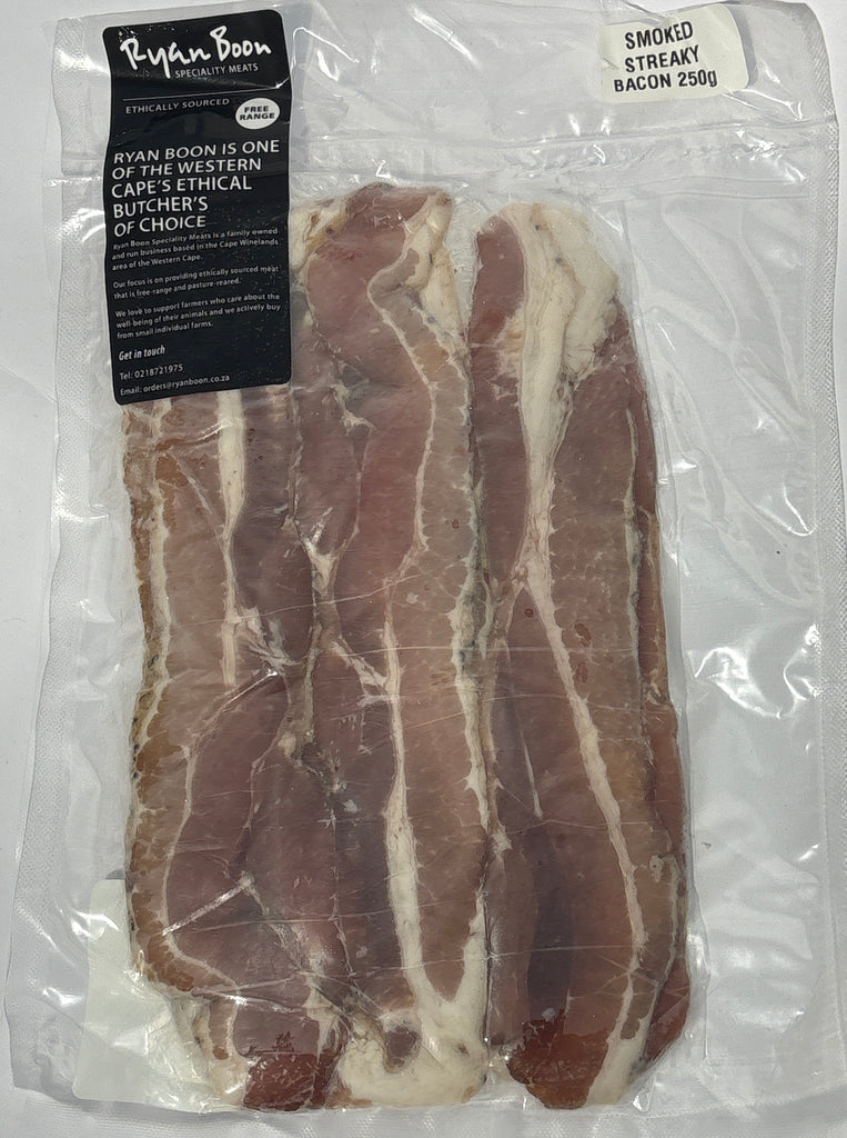 Ryan boon - Streaky Smoked Bacon (R/Kg)