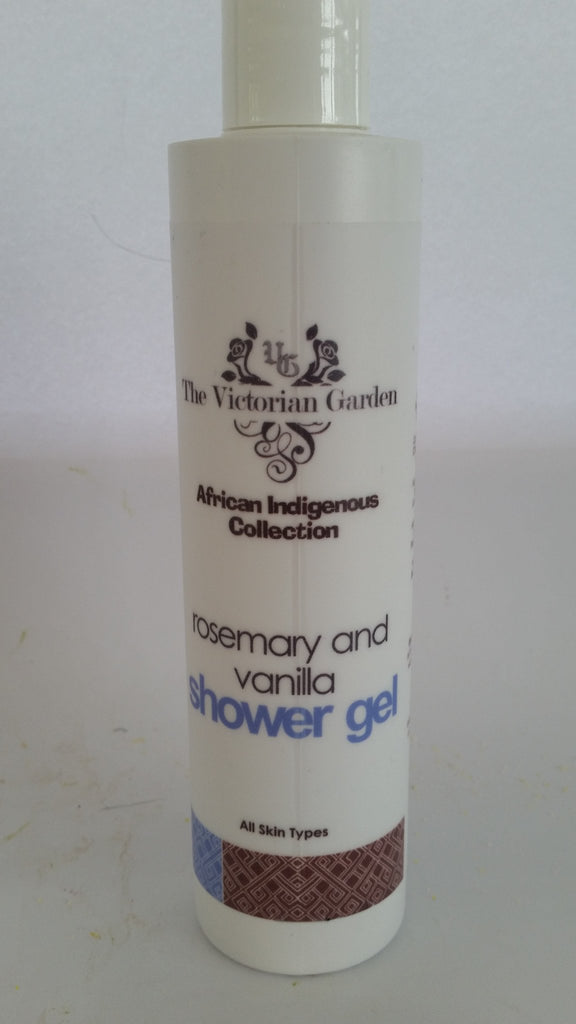 The Victorian Garden - Rosemary & Vanilla Shower Gel (250ml)