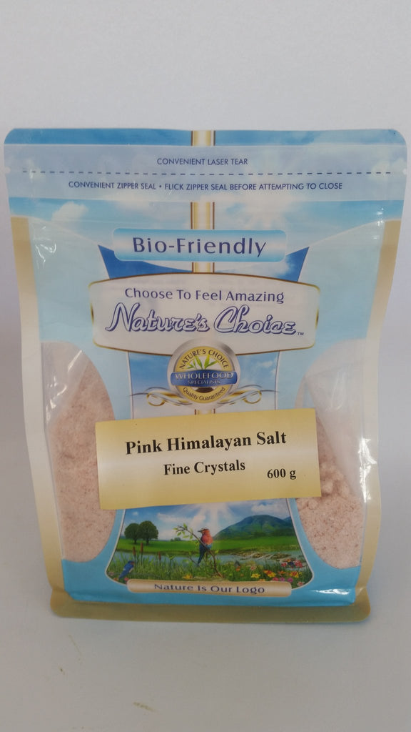 Nature's Choice - Fine Pink Himalayan Salt (600g)
