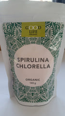 Good Life Organic - Organic Spirulina Chlorella (140g)