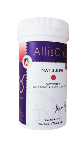 AllisOne - Nat Sulph Tissue Salts No 11 (60 tab)
