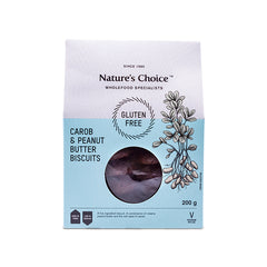 Nature's Choice - Carob & Peanut Butter Biscuits (200g)