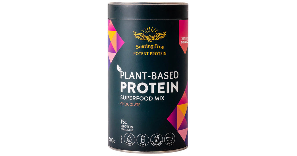 Soaring Free Superfoods - Cinnamon Plant-Based Protein Superfood Mix (500g)
