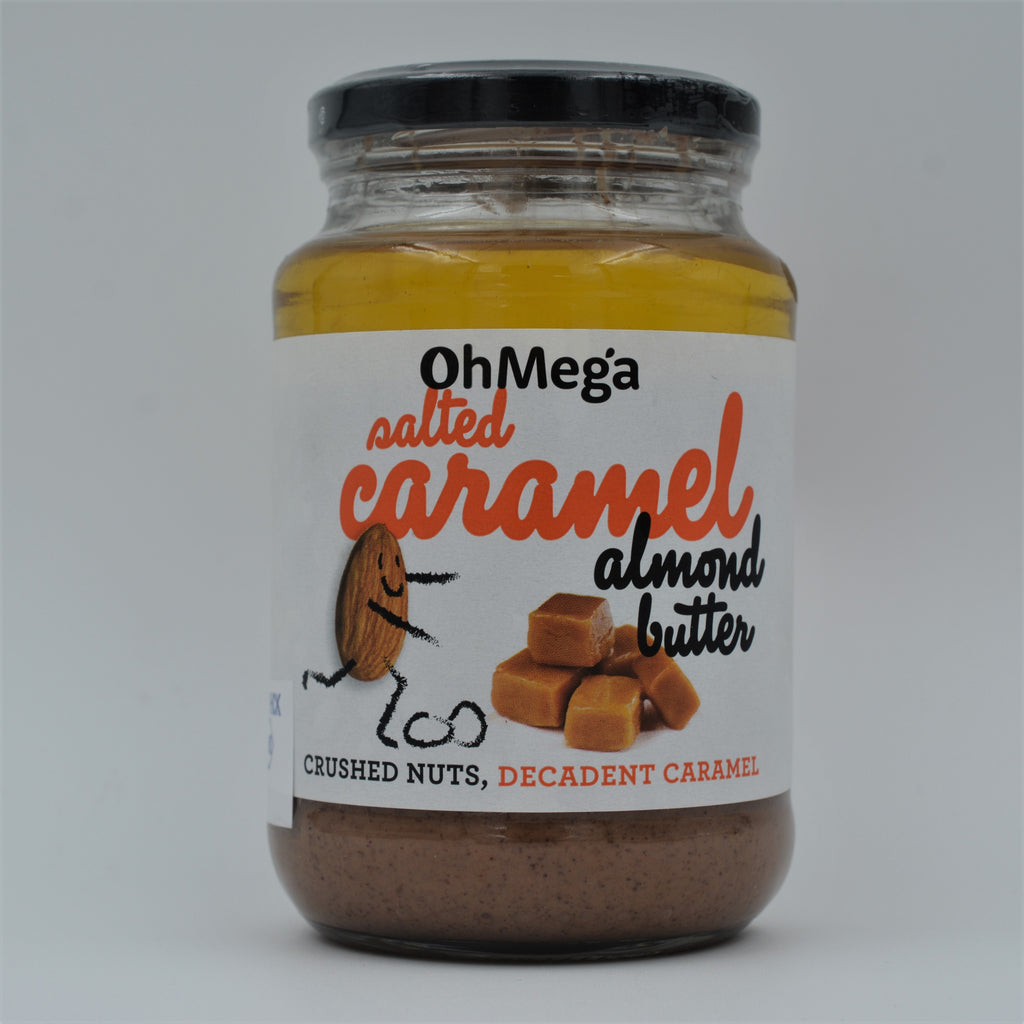 OhMega - Salted Caramel Almond Butter (400g)