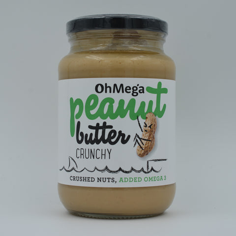 OhMega - Peanut Butter Crunchy (400g)
