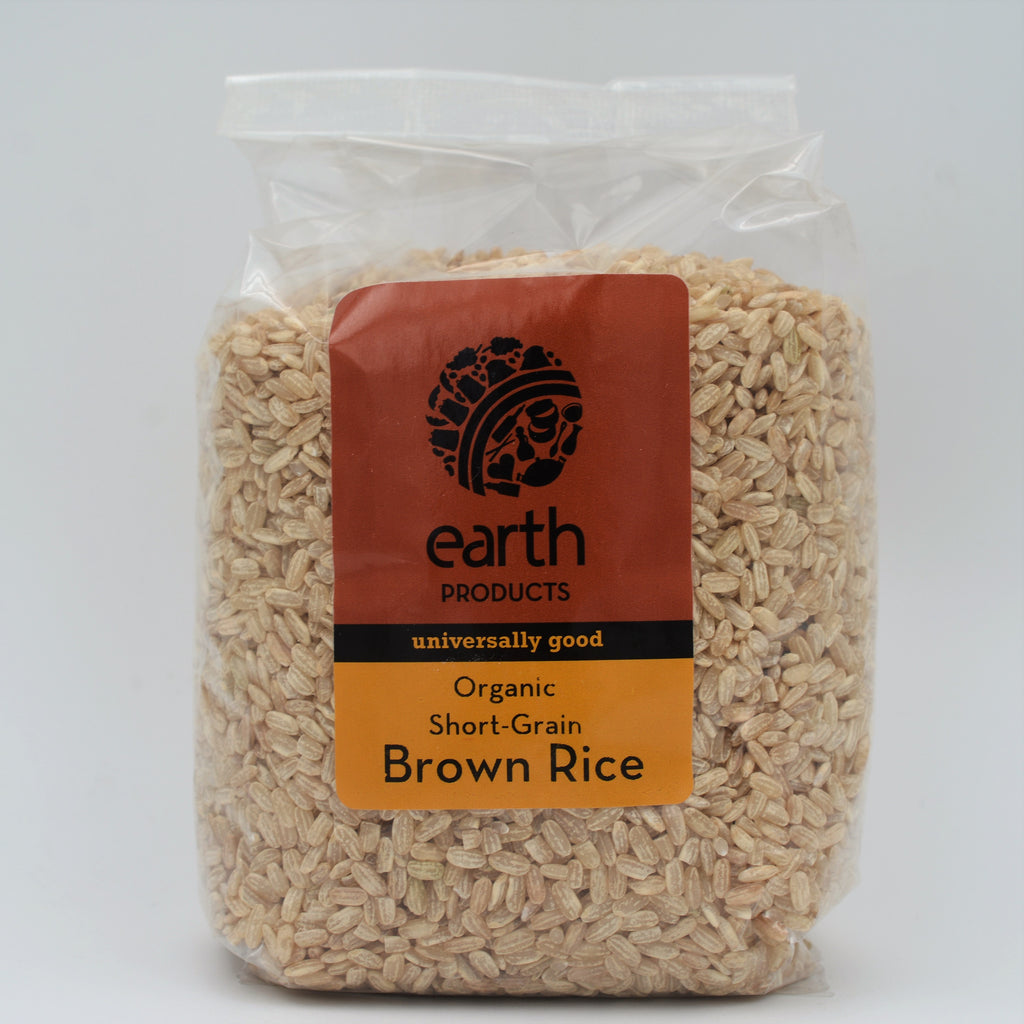 Earth Products - Organic Brown Short Grain Rice (500g)