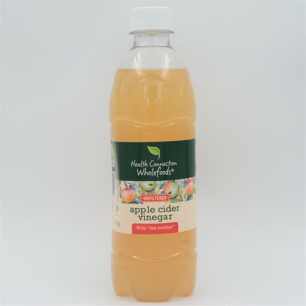 Health Connection Wholefoods - Unfiltered Apple Cider Vinegar (500ml)