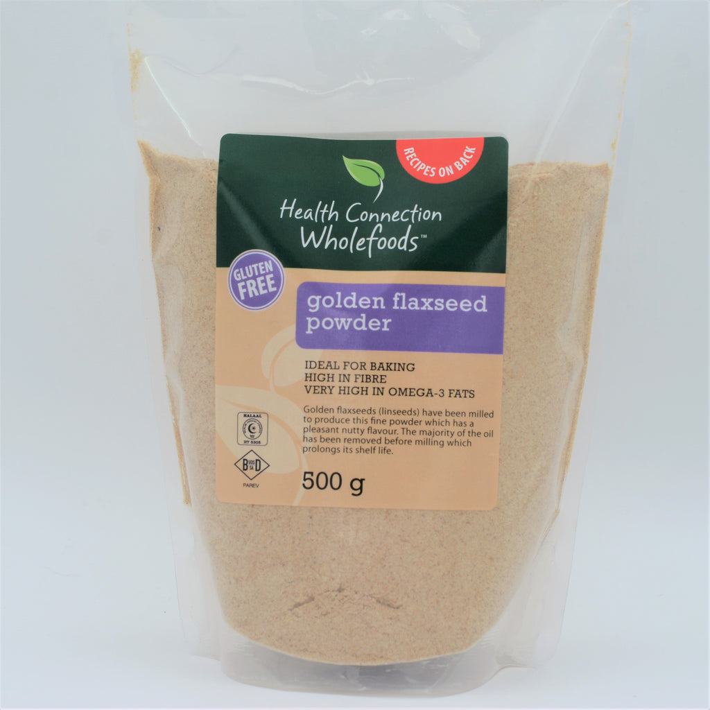 Health Connection Wholefoods - Golden Flaxseed Powder (500g)