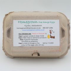 Homegrown - Free Range Eggs (6)