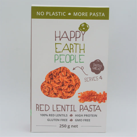 Happy Earth People - Red Lentil Pasta (250g)