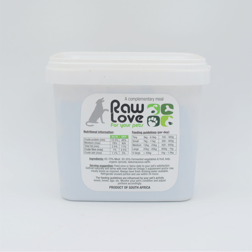 Raw Love Pets - Chicken Meal For Dogs (1kg)