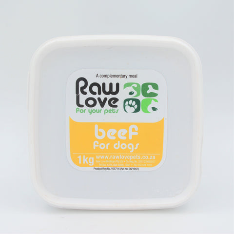 Raw Love Pets - Beef Meal For Dogs (1kg)