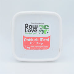 Raw Love Pets - Potluck Meal For Dogs (1kg)