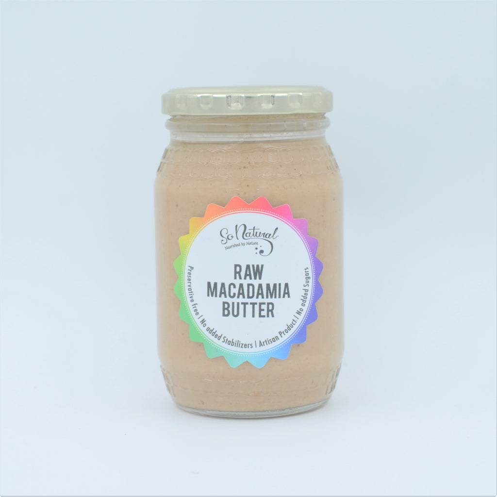So Natural - Raw Macadamia Butter (352g)