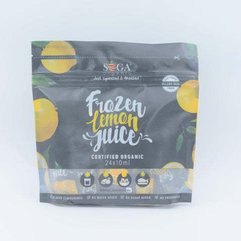 Soga Organic - Frozen Lemon Juice ( 24 x 10ml )