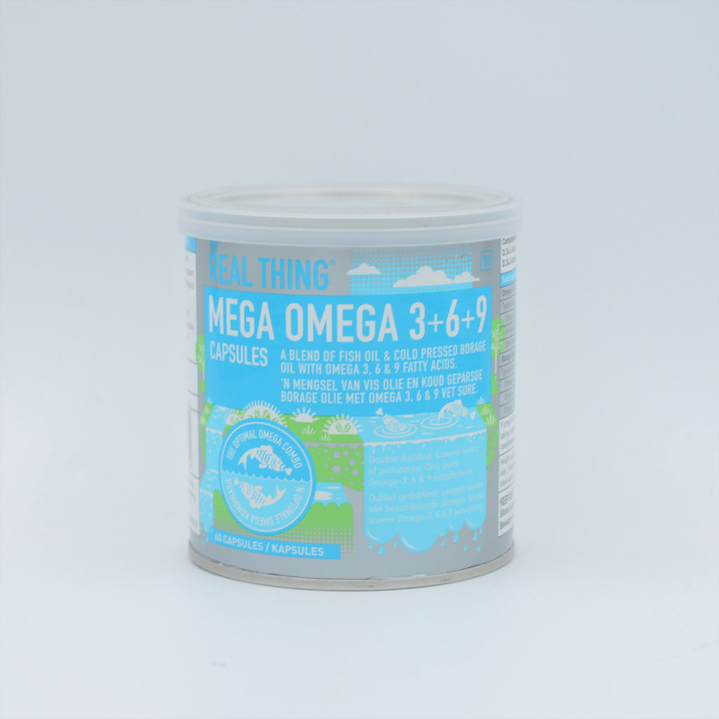 The Real Thing - Mega Omega 3+6+9 (60 capsules)