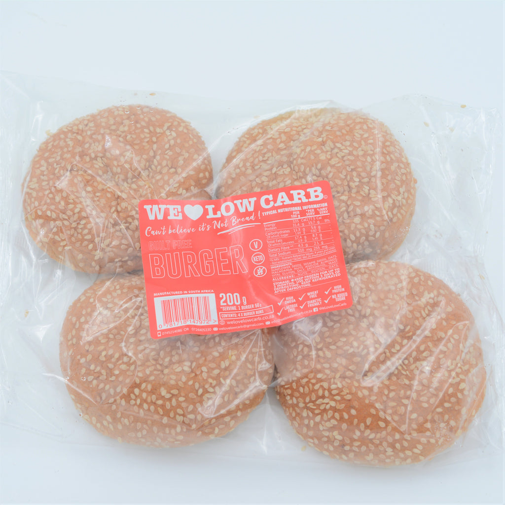 We Love Low Carb - Burger Buns (4)