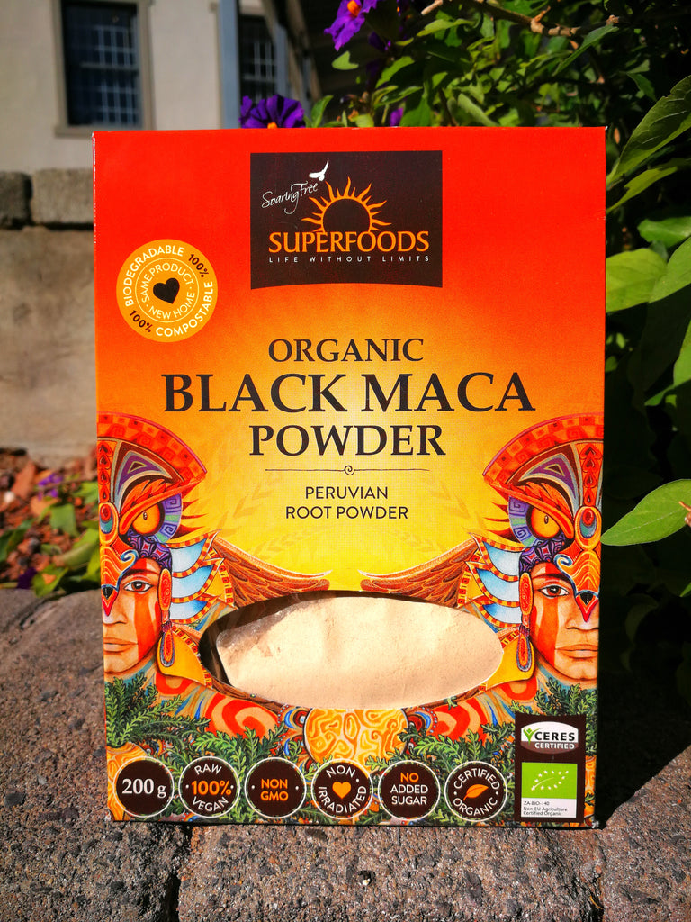 Saoring Free Superfoods - Organic Black Maca Powder (200g)