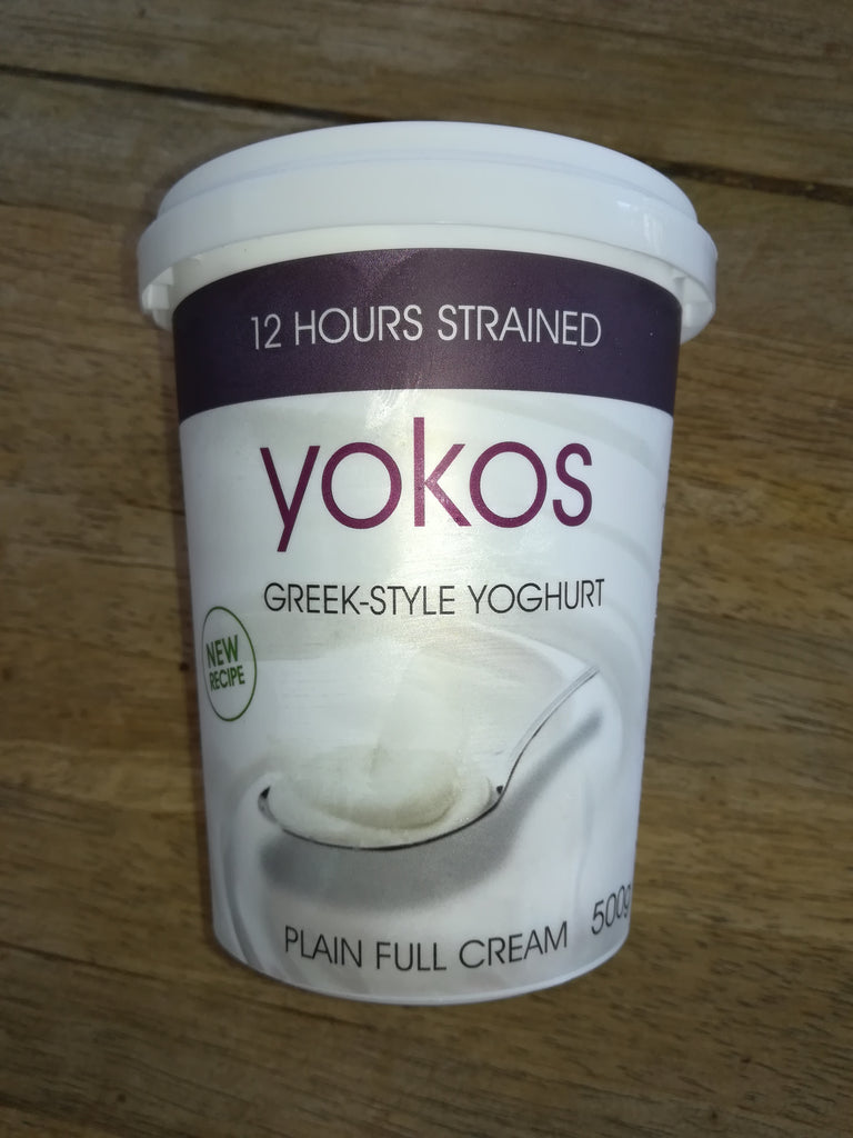 Yokos - Full Cream Greek Yoghurt (500g)