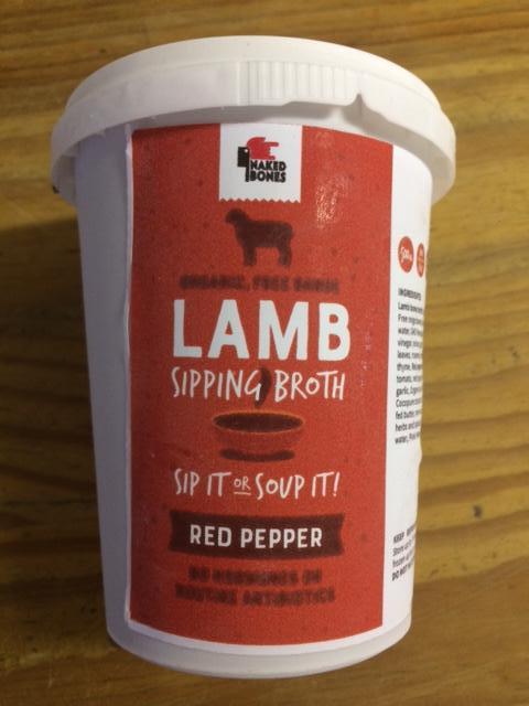 Naked Bones - Red Pepper Lamb Sipping Broth (500ml)