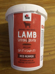 Naked Bones - Red Pepper Lamb Sipping Broth (500ml)