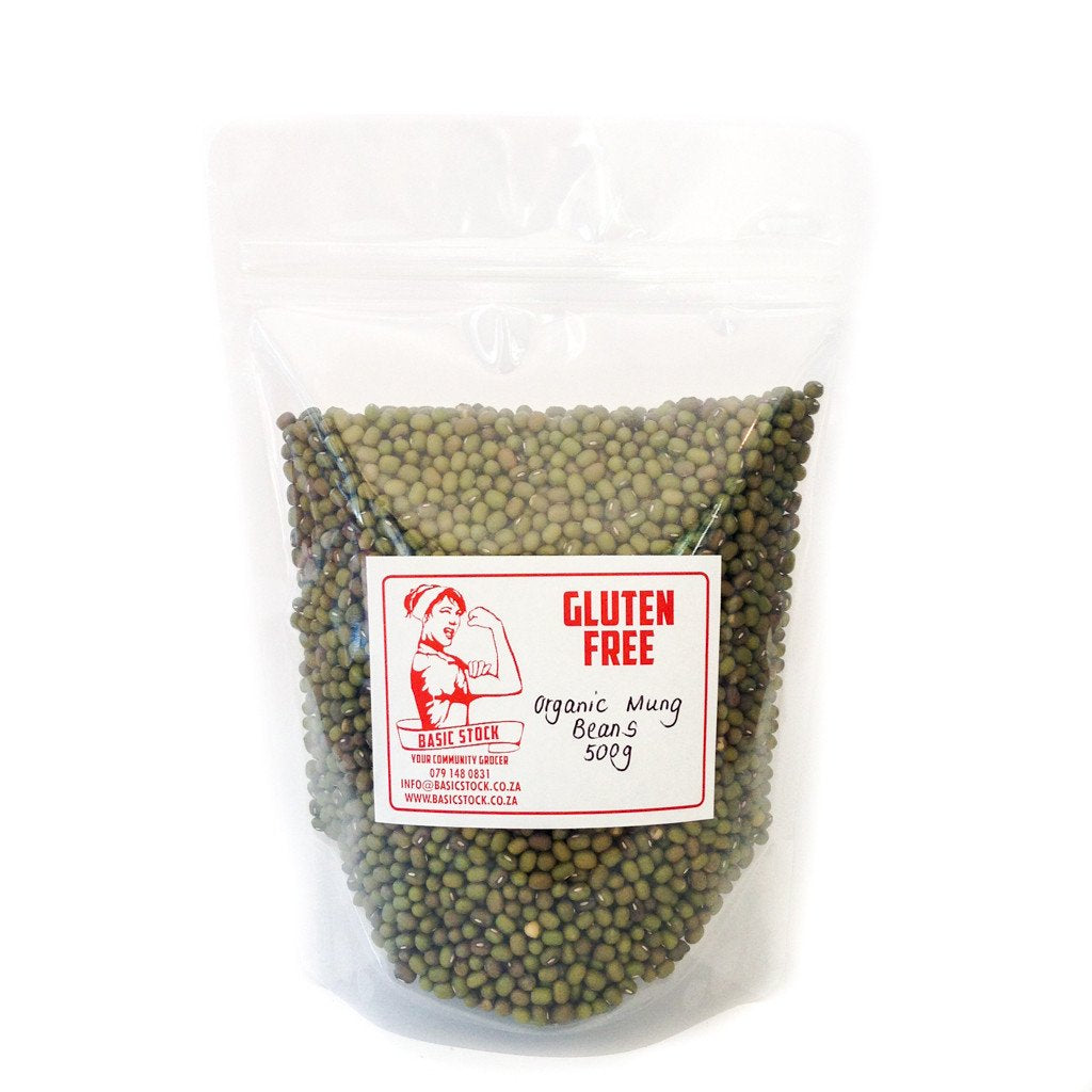 Real Food Co - Organic Mung Beans (500g)