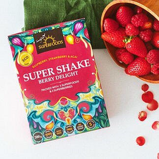 Soaring Free Superfoods - Super Shake Berry Delight (200g)