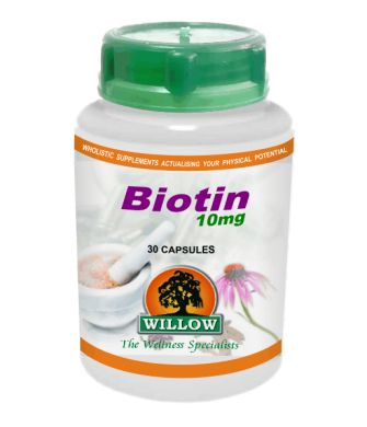 Willow - Biotin 10mg (60caps)