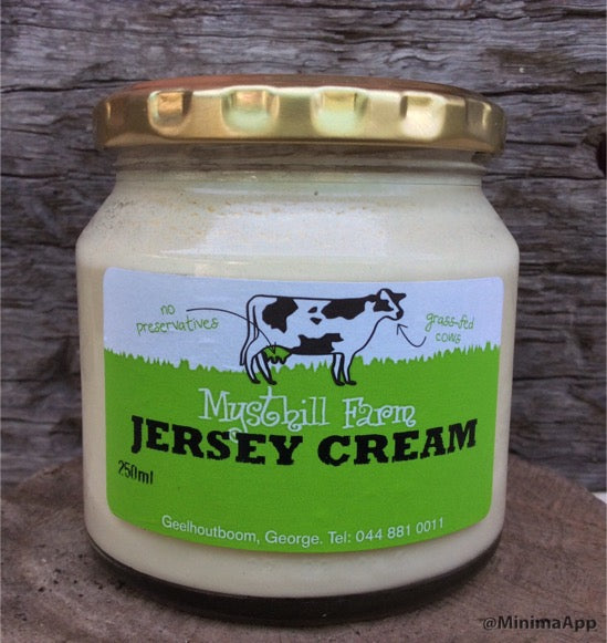 Mysthill Farm - Grass-Fed Jersey Cream (250ml)